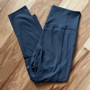 Girlfriend collective gray 3/4 length leggings